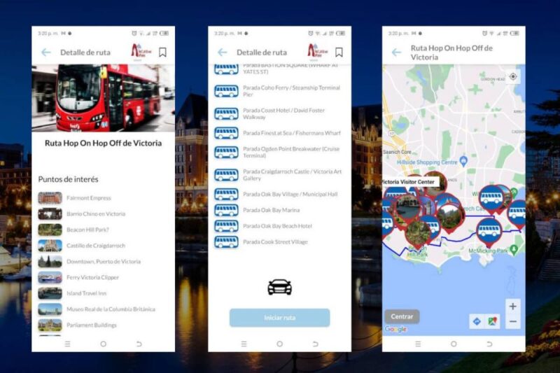 Victoria Self-Guided Tour App - Multilingual Audioguide - Availability and Cancellation Policy