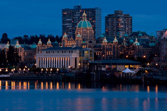 Victoria Small Group Night Tour With Boat and Butchart Gardens - Boat Ride Experience