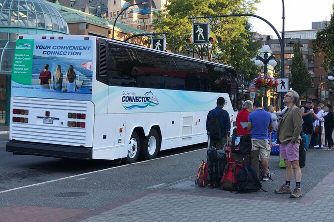 Victoria to Vancouver - Coach Bus Transfer - Service Animal and Stroller Policy