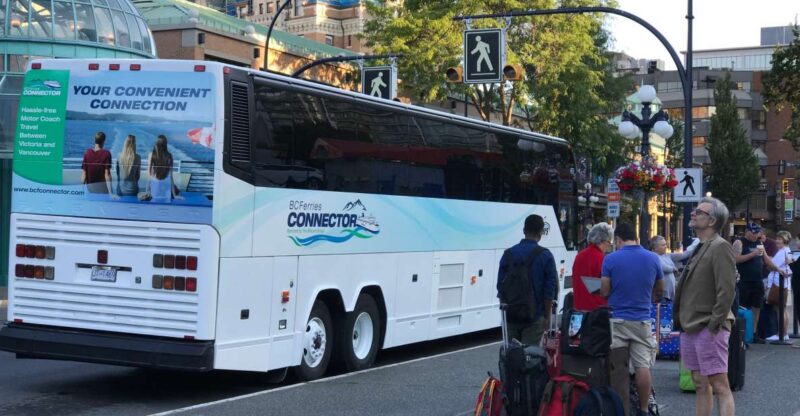 Victoria to Vancouver Ferry With Bus Transfer - Key Points