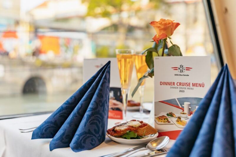 Vienna: 3-Course Evening Dinner Cruise - Availability and Booking Details