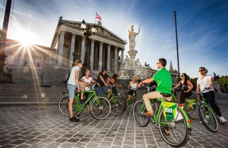 Vienna by Bike 3-Hour All-In-One City Bike Tour in English - Key Points