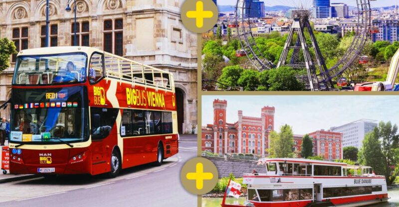 Vienna: City Bus Tour With River Cruise & Ferris Wheel - Discover Old and Modern Vienna