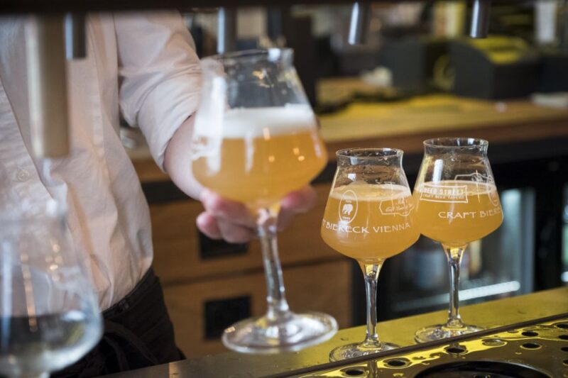 Vienna: Craft Beer Tasting Experience With Local Snacks - Discover Local and International Brewing