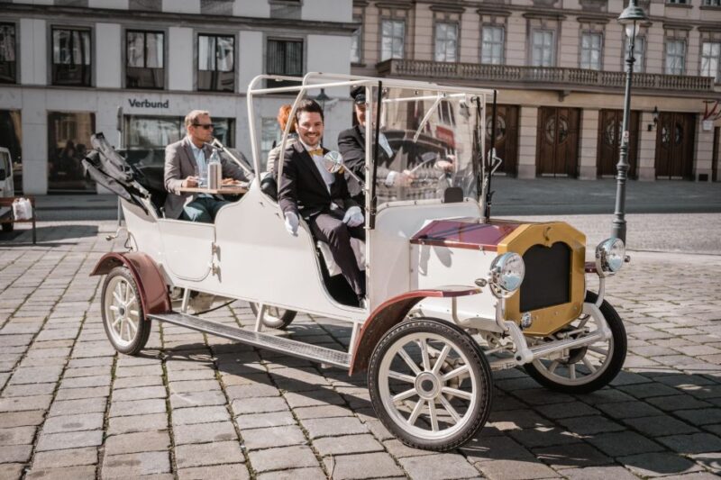 Vienna: Culinary Sightseeing Tour in an Electric Vintage Car - Iconic Sights and Landmarks