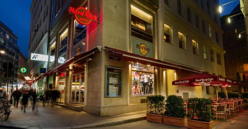 Vienna: Hard Rock Cafe With Set Menu for Lunch or Dinner - Diverse Memorabilia at Hard Rock Cafe