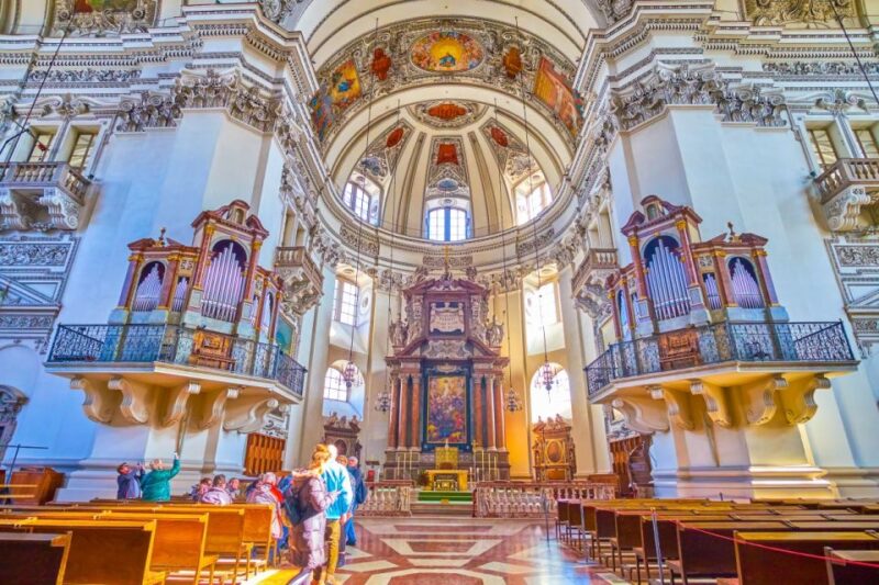 Vienna: Melk Abbey and Salzburg Trip With Private Transfer - Guided Tour of Melk Abbey