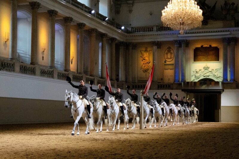 Vienna: Spanish Riding School 45-Minute Performance Show - Ticketing and Booking