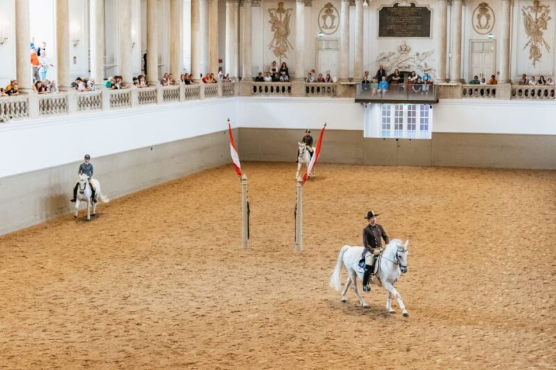 Vienna: Spanish Riding School Training - Viennese Music Accompaniment