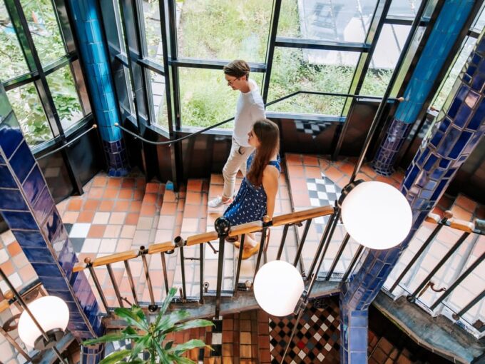 Vienna: Tickets for Kunst Haus Wien: Museum Hundertwasser - Café Friedlichs Green Courtyard