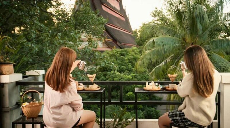 Vientiane: Self Bamboo Drip Coffee with Temple View - An Overview of the Experience