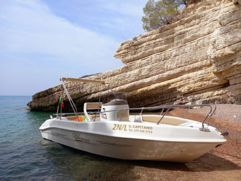 Vieste: 4 Hour Boat Rental - Included Services