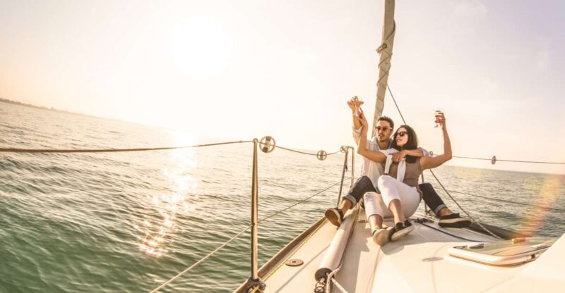 Vigo: Vigo Estuary Private 1-Night Romantic Sailboat Trip - Indulging in a Gourmet Dinner