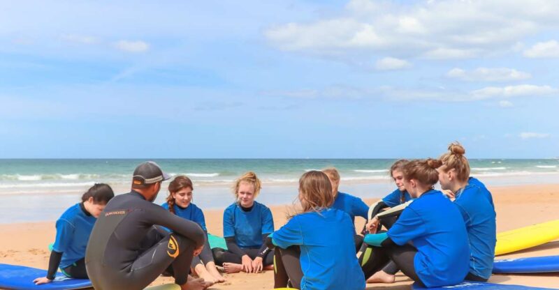 Vilamoura: 2-Hour Surf Lesson at Falésia Beach - Booking and Cancellation Policy