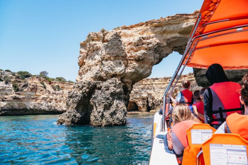 Vilamoura: Benagil Cave Boat Tour With Entry - Tour Inclusions