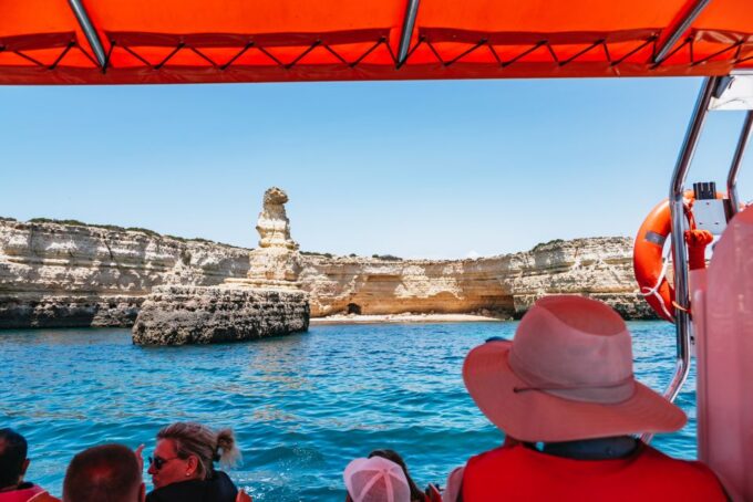 Vilamoura: Benagil Cave Boat Tour With Entry - Itinerary