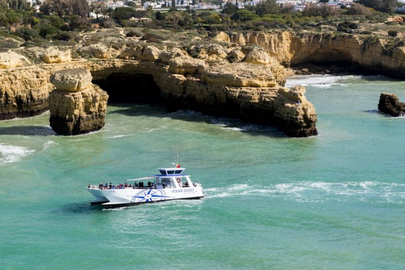 Vilamoura: Benagil Cave Quest Boat Tour - Coastal Exploration