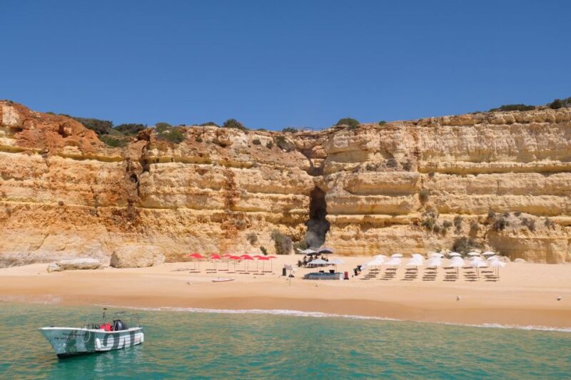 Vilamoura: Guided Sightseeing Cruise With Beach BBQ & Drinks - Food and Beverage Menu