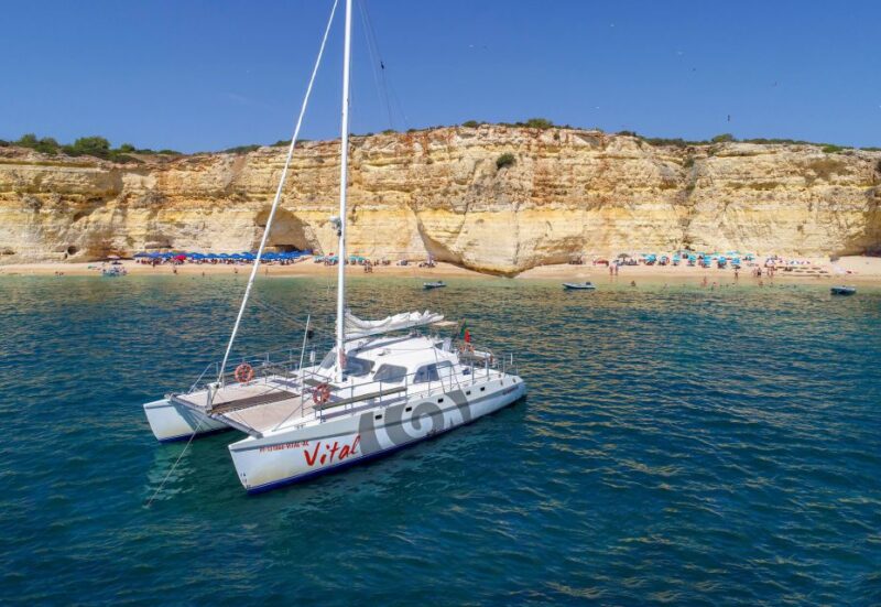 Vilamoura: Guided Sightseeing Cruise With Beach BBQ & Drinks - Food and Beverage Menu