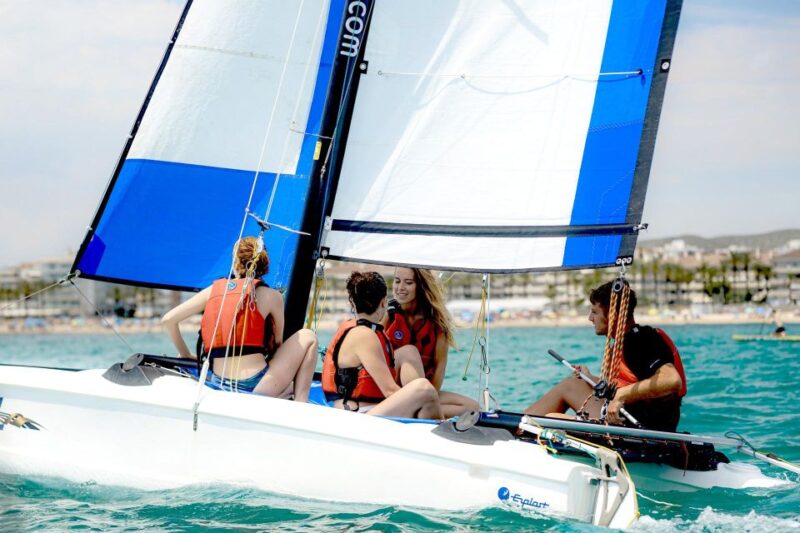 Vilanova I La Geltrú: 2-Hour Catamaran Guided Tour - Sailing Experience and Highlights