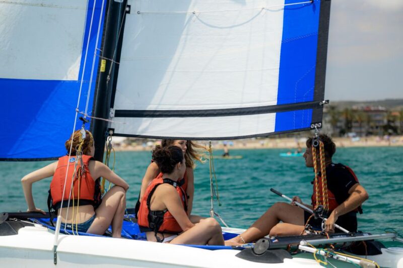 Vilanova I La Geltrú: 2-Hour Catamaran Guided Tour - Tour Inclusions and Amenities
