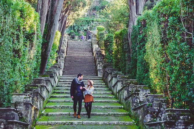 Villa Deste Magic, Enchanting Photoshoot in Tivoli - Capturing the Magic