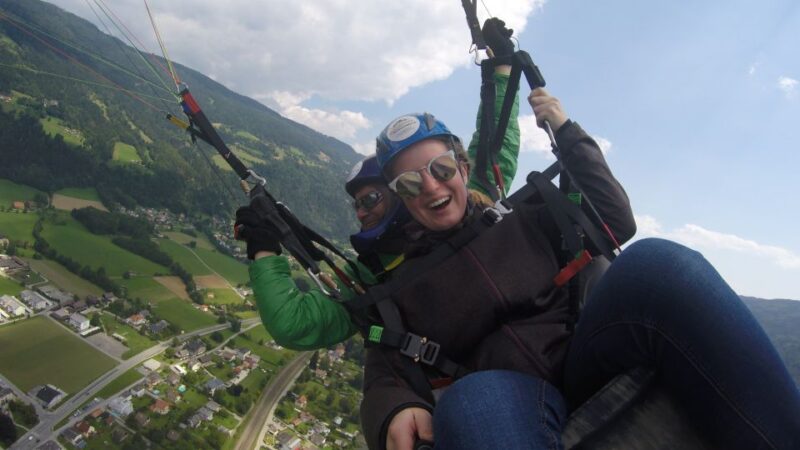 Villach/Ossiachersee: Paragliding Action Tandem Flight - Key Points