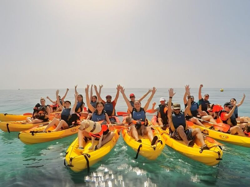 Villajoyosa: Kayaking With the Mans Best Friend, Your Dog - Kayaking Route Options