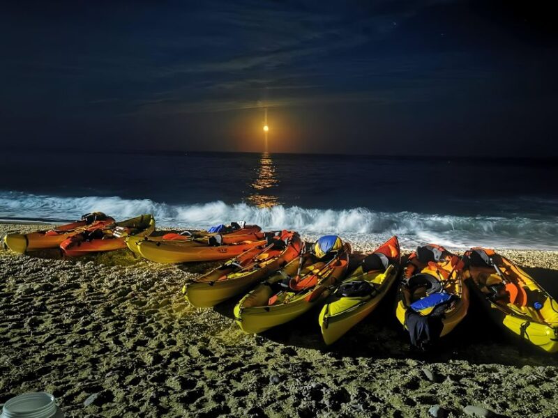 Villajoyosa: Moonlight Kayaking and Dinner Under the Stars - Dinner Details