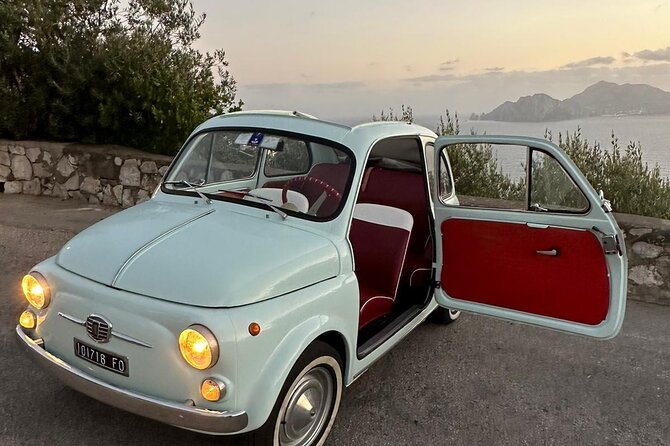 Vintage Car 500 Photo Shoot on the Amalfi Coast - Tour Inclusions and Features