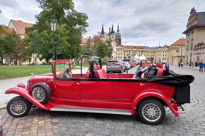 Vintage Car Ride With Walking Tour of Prague City Center - Walking Tour Destinations