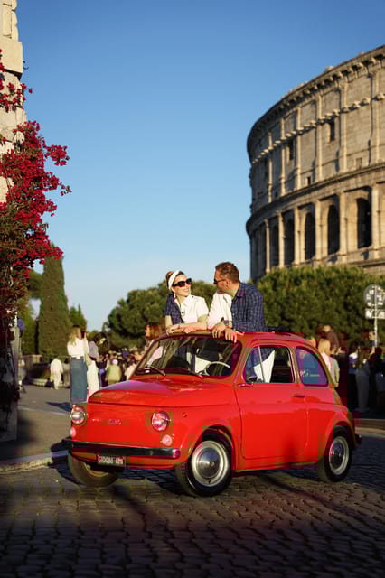 Vintage Fiat500 Car Tour by Professional Photographer - Itinerary and Highlights
