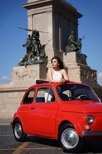 Vintage Fiat500 Car Tour by Professional Photographer - Tour Experience