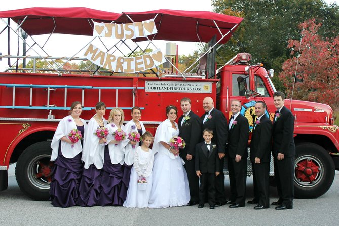 Vintage Fire Truck Sightseeing Tour of Portland Maine - Guide Highlights