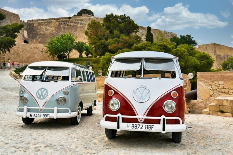 Vintage Tour Around Alicante in Genuine Kombi T1 Vans - Languages Offered