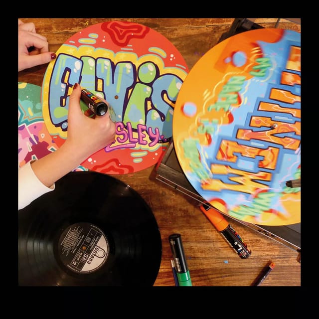 Vinyl Street-Art Customization Workshop - Customization Process