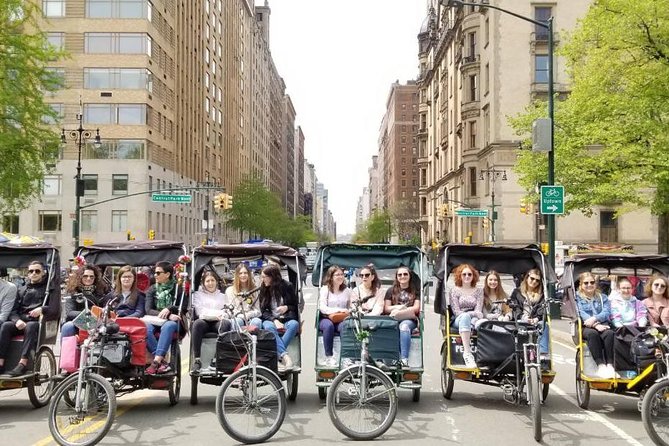 VIP 2-hour Central Park Pedicab Tour - Pedicab Ride Experience