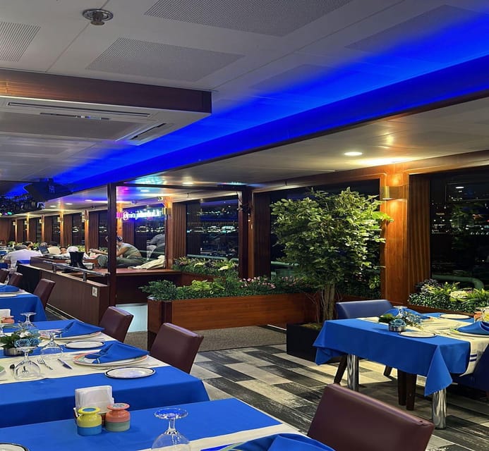VIP Bosphorus Dinner Cruise Tour - Private Table - Schedule