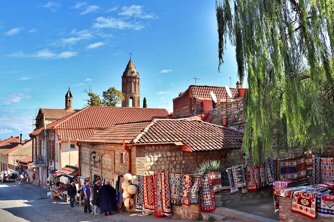 VIP DAY TRIP to Kakheti-Sighnaghi - BODBEH With WINE Tasting - Kharebas Winery Tunnel