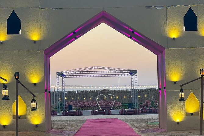 VIP Desert Safari Abu Dhabi With Private Seating Area - Logistics