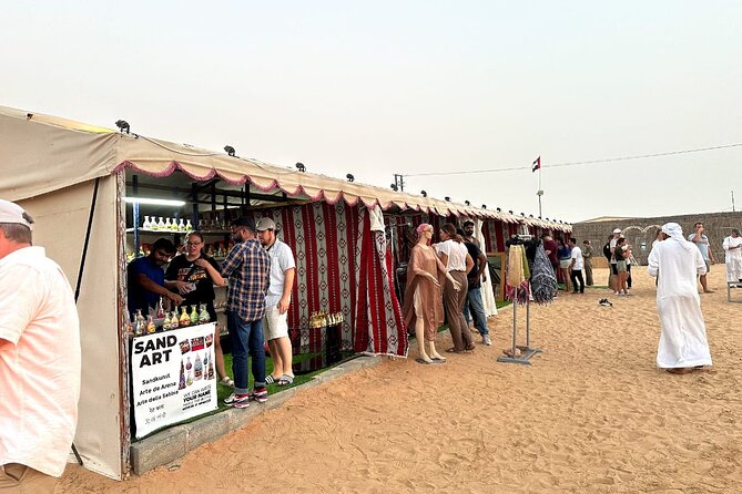 VIP Desert Safari Abu Dhabi With Private Seating Area - Starlit Dinner Experience