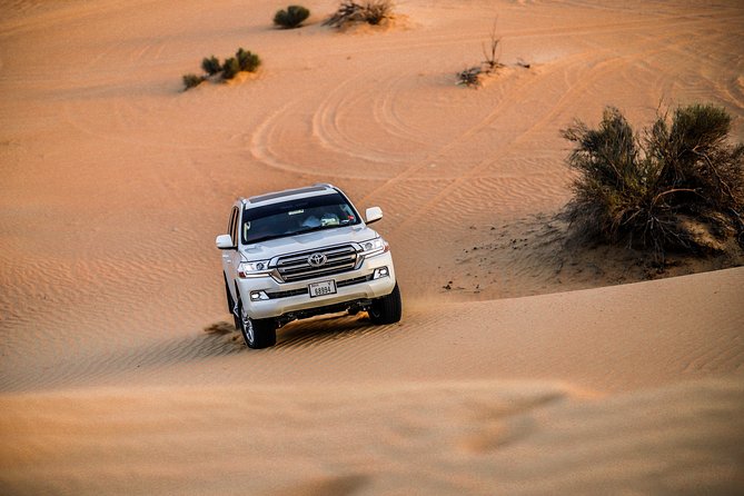 VIP Evening Desert Safari, Camel Ride, Dune Bashing, Sand Boarding, Exclusive - Live Entertainment Performances