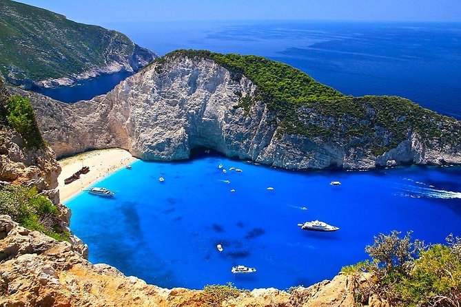 VIP Full Day Tour Shipwreck Blue Caves and Top View - Itinerary Highlights