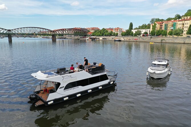 VIP Prague YachtBoat ONE Experience: All-You-Can-Drink - Private and Personalized Experience