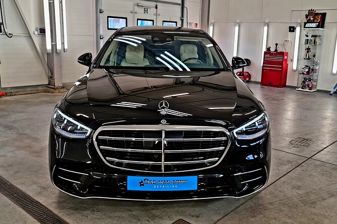 VIP Transfer From Airport Gdansk (Gdn) to Hotel in Gdansk, Mercedes S Class W222 - Meeting and Pickup