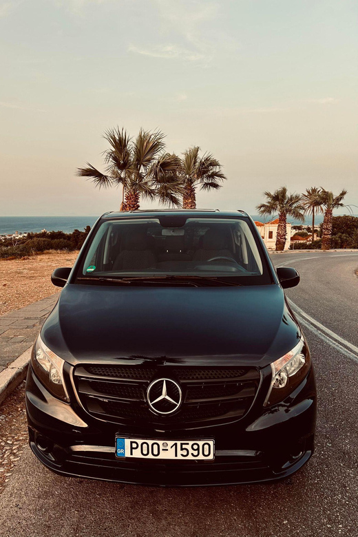 VIP TRANSFER FROM/TO RHODES AIRPORT OR TOWN FROM/TO ANYWHERE - Key Points