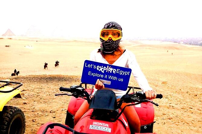 Vip Trip Giza Pyramids, Sphinx,Camel Ride,Lunch,Quad Bike,Bazzar - Camel Ride Around the Pyramids