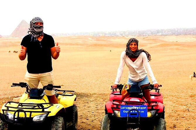 Vip Trip Giza Pyramids, Sphinx,Camel Ride,Lunch,Quad Bike,Bazzar - Quad Bike Adventure
