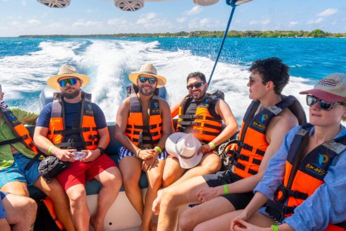 Visit 5 Islands in a VIP Way With Luminous Plankton - Playa Blanca Baru