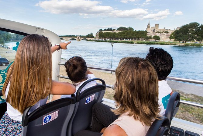 Visit Avignon and Villeneuve Lez Avignon Aboard a Double-Decker Bus - Booking Information